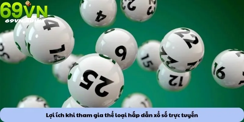 Lợi ích khi tham gia thể loại hấp dẫn xổ số trực tuyến